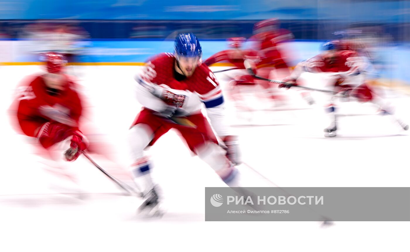 Олимпиада-2022. Хоккей. Мужчины. ОКР - Чехия