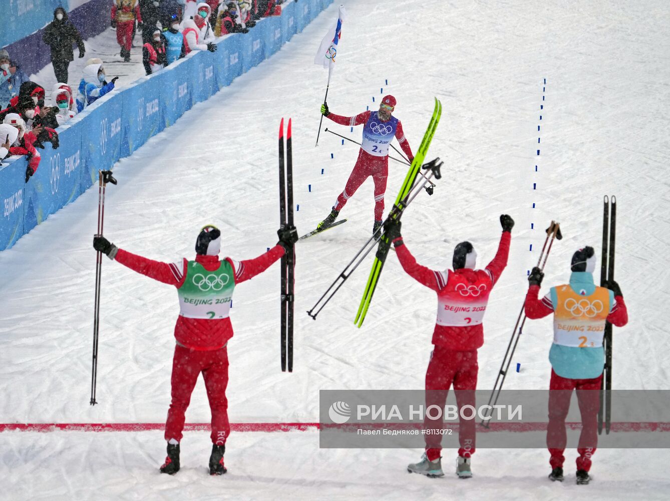 Олимпиада-2022. Лыжные гонки. Мужчины. Эстафета