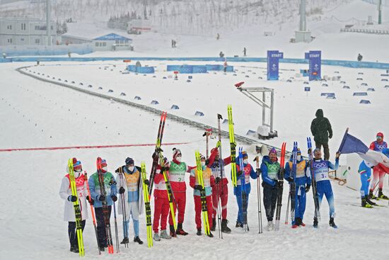 Олимпиада-2022. Лыжные гонки. Мужчины. Эстафета