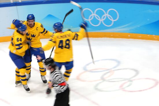 Олимпиада-2022. Хоккей. Мужчины. Финляндия - Швеция