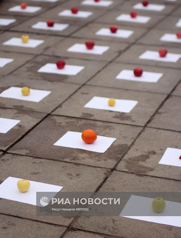 Акция в память жертв январских событий в Алма-Ате