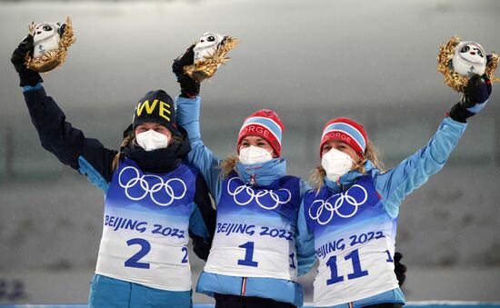 Олимпиада-2022. Биатлон. Женщины. Гонка преследования