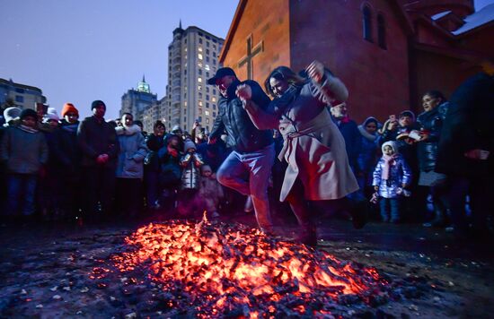 Празднование армянского Терендеза в Екатеринбурге