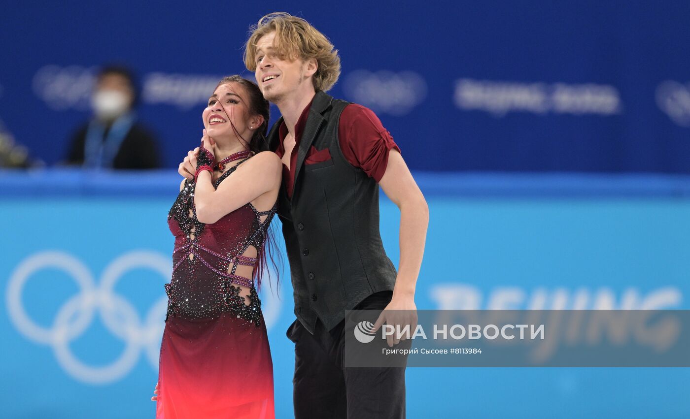 Олимпиада-2022. Фигурное катание. Танцы. Произвольная программа