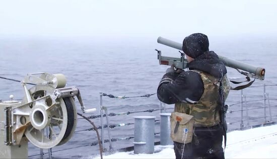 Учения ВМФ России в Черном море