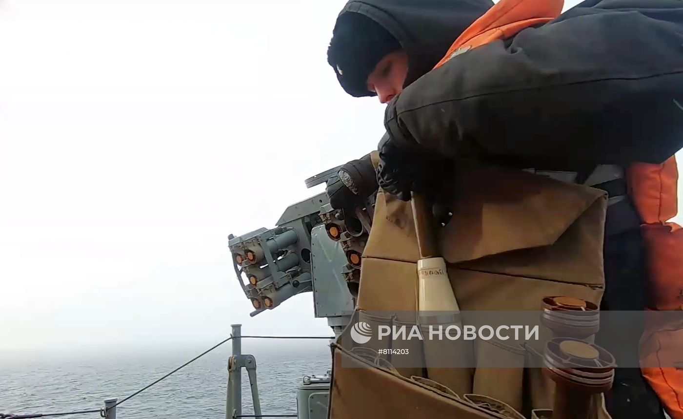 Учения ВМФ России в Черном море
