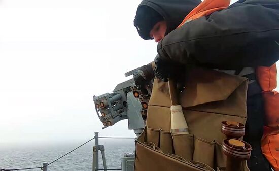 Учения ВМФ России в Черном море