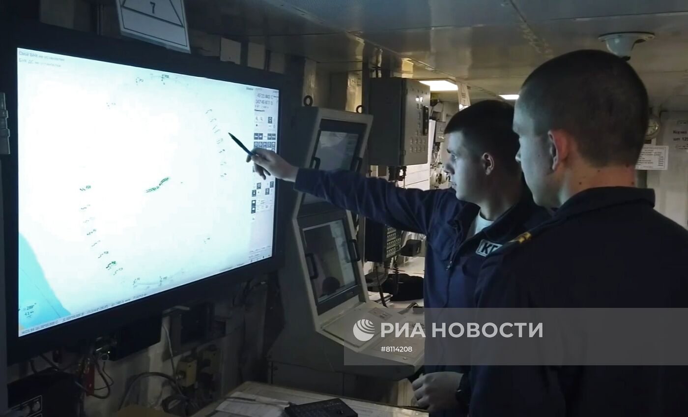 Учения ВМФ России в Черном море