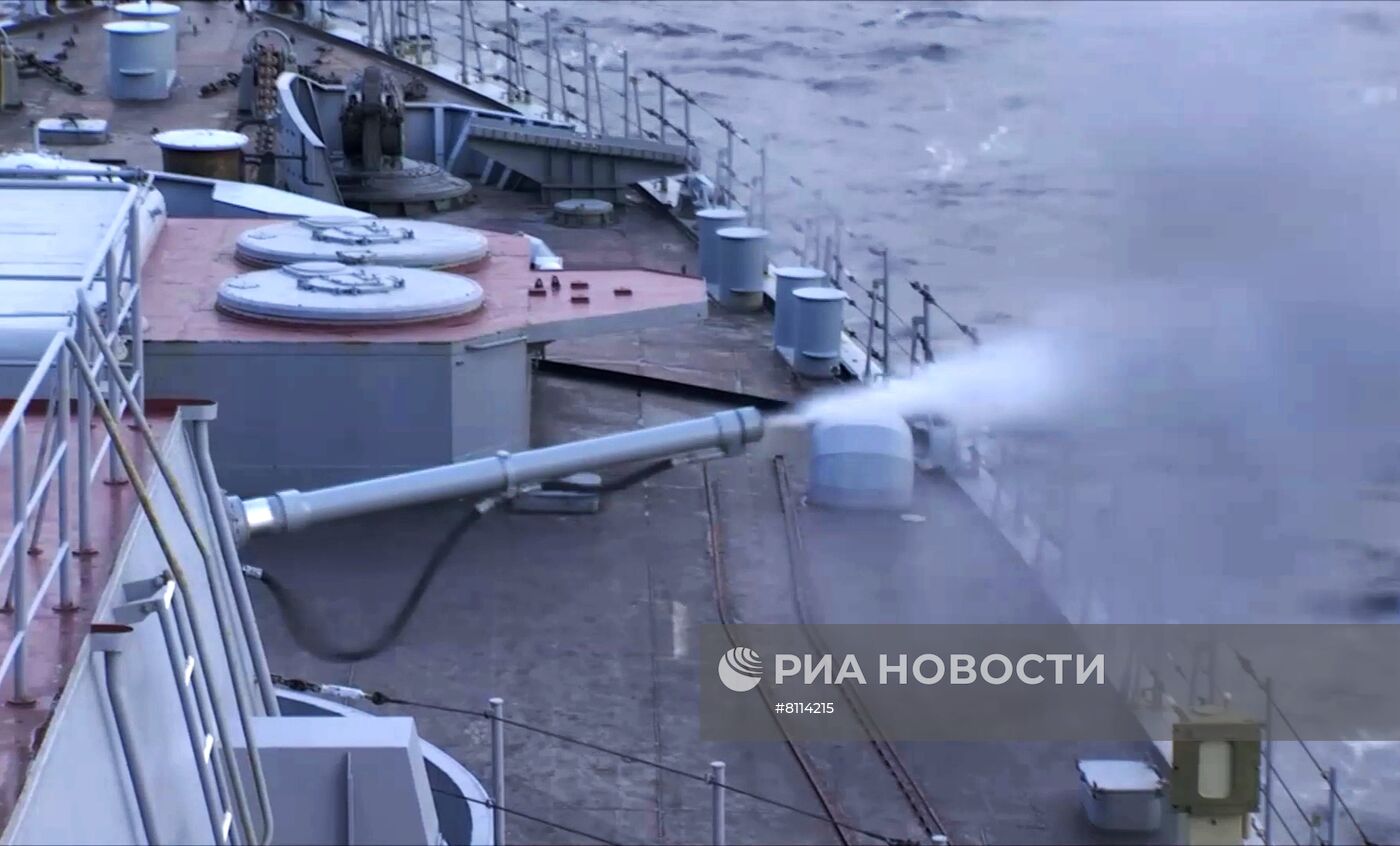 Учения ВМФ России в Черном море