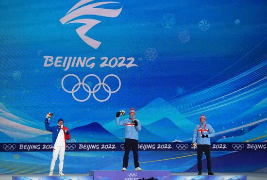 Олимпиада-2022. Церемония награждения. Девятый день