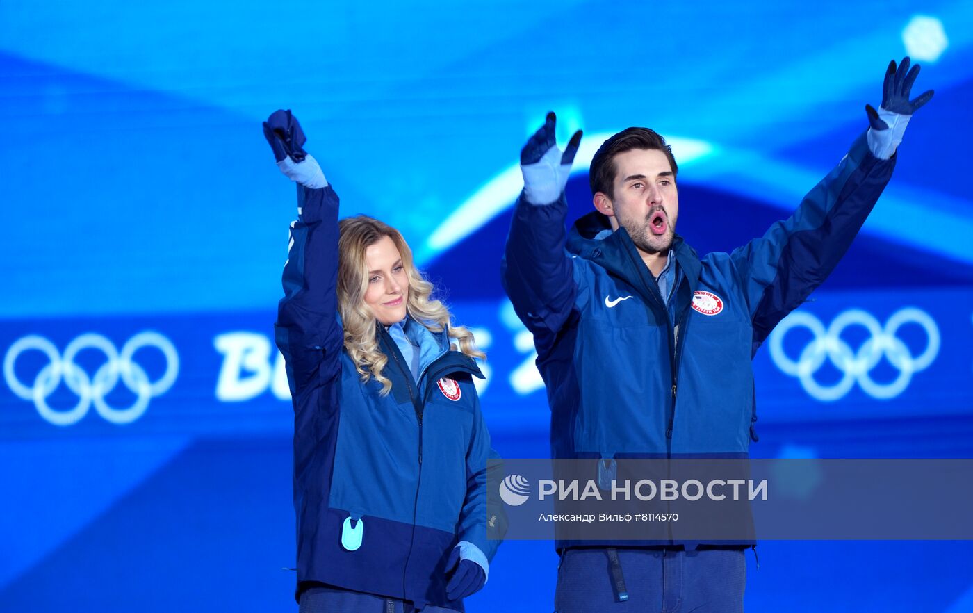 Олимпиада-2022. Церемония награждения. Девятый день