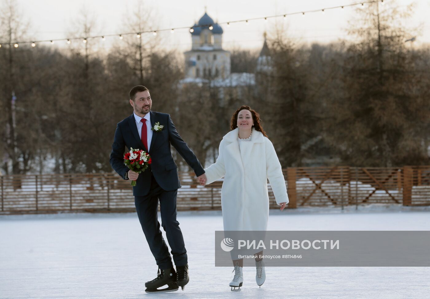 Регистрация браков в необычных местах в День всех влюбленных 