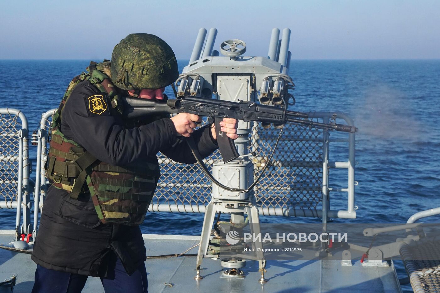 Учения ВМФ России в Черном море