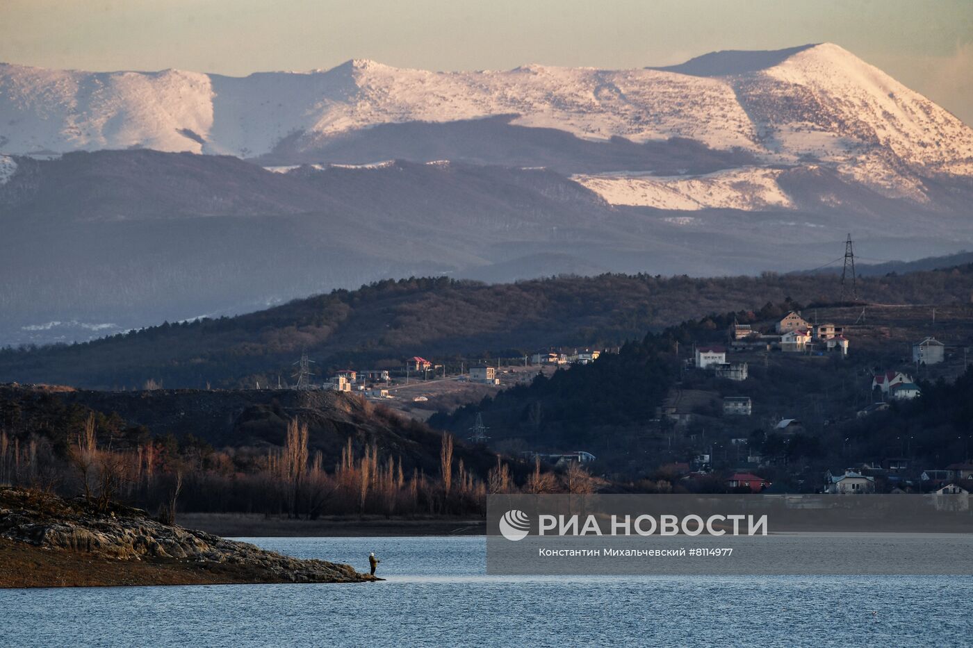 Симферопольское водохранилище в Крыму