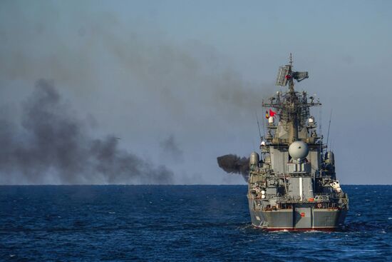 Учения ВМФ России в Черном море