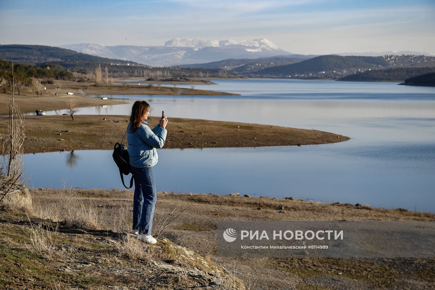 Симферопольское водохранилище в Крыму