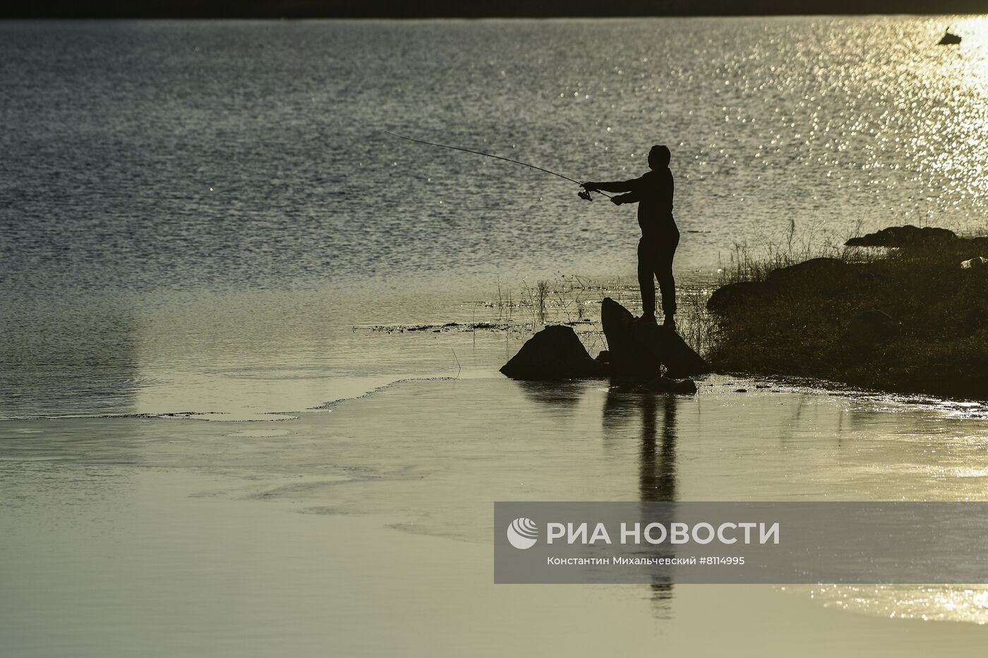 Симферопольское водохранилище в Крыму