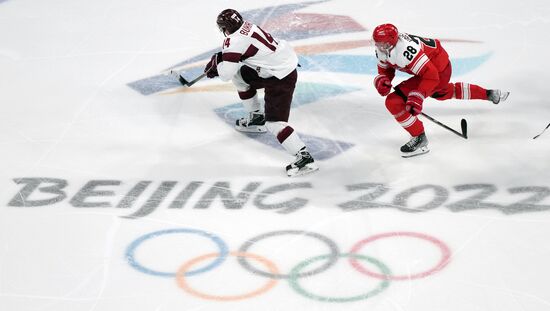 Олимпиада-2022. Хоккей. Мужчины. Матч Дания - Латвия