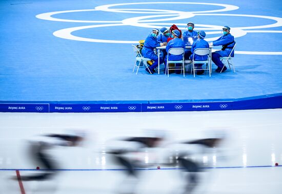 Олимпиада-2022. Конькобежный спорт. Мужчины. Командная гонка