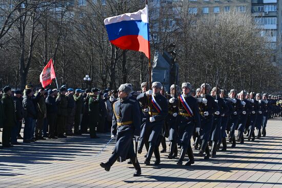 Мероприятие, посвященное выходу советских войск из Республики Афганистан