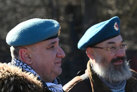 Мероприятие, посвященное выходу советских войск из Республики Афганистан