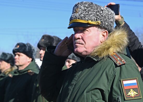 Мероприятие, посвященное выходу советских войск из Республики Афганистан