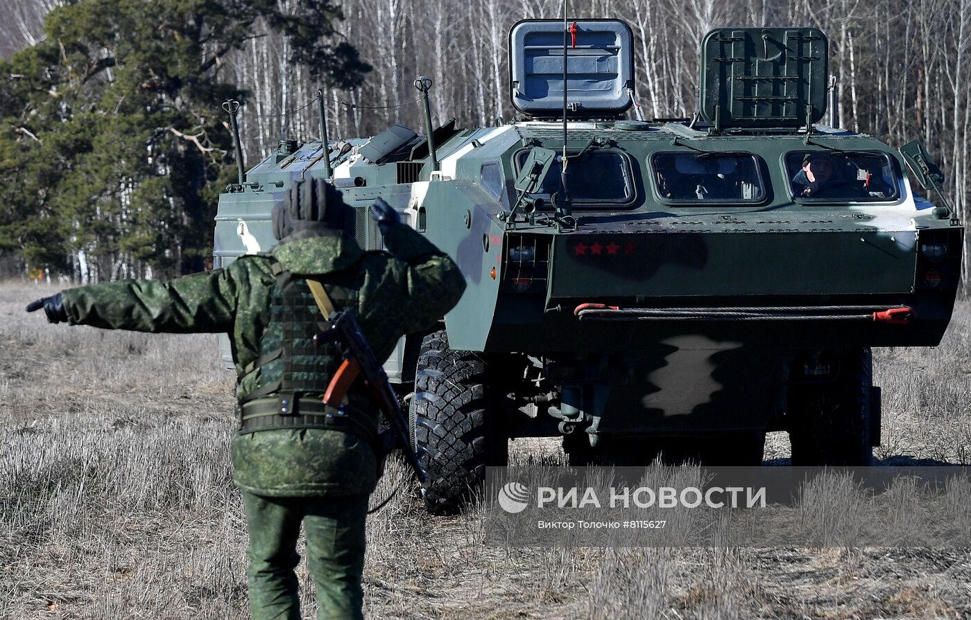 Совместное учение России и Белоруссии "Союзная решимость-2022"