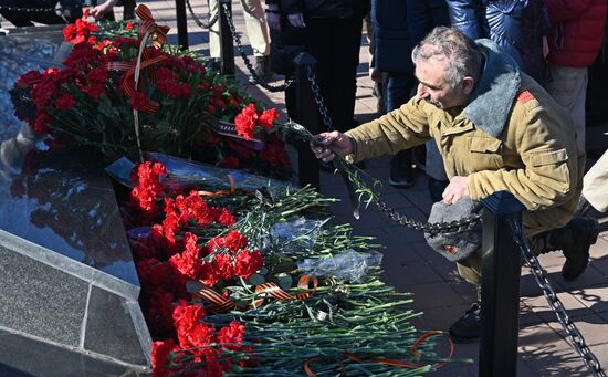 Мероприятие, посвященное выходу советских войск из Республики Афганистан