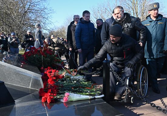 Мероприятие, посвященное выходу советских войск из Республики Афганистан