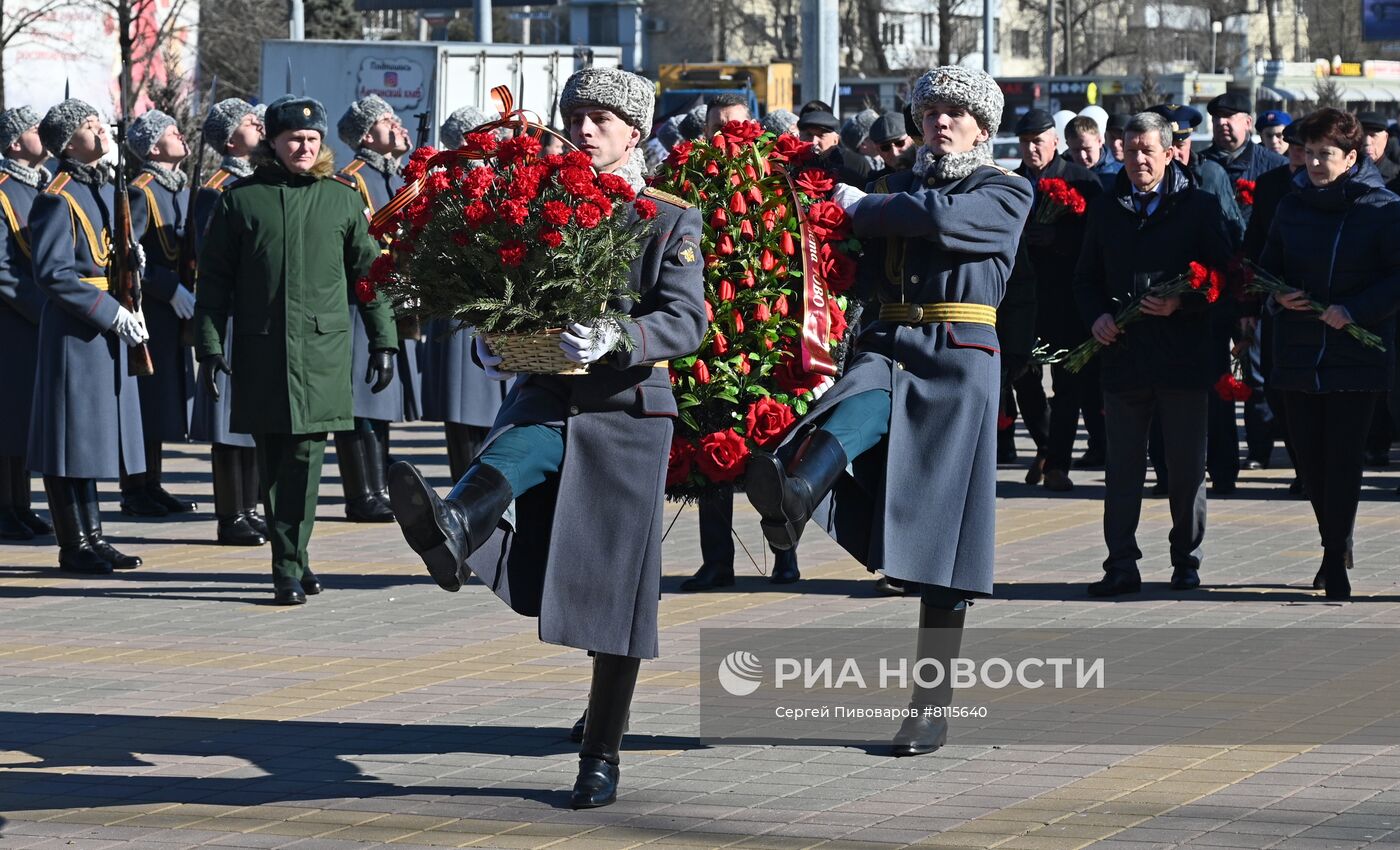 Мероприятие, посвященное выходу советских войск из Республики Афганистан