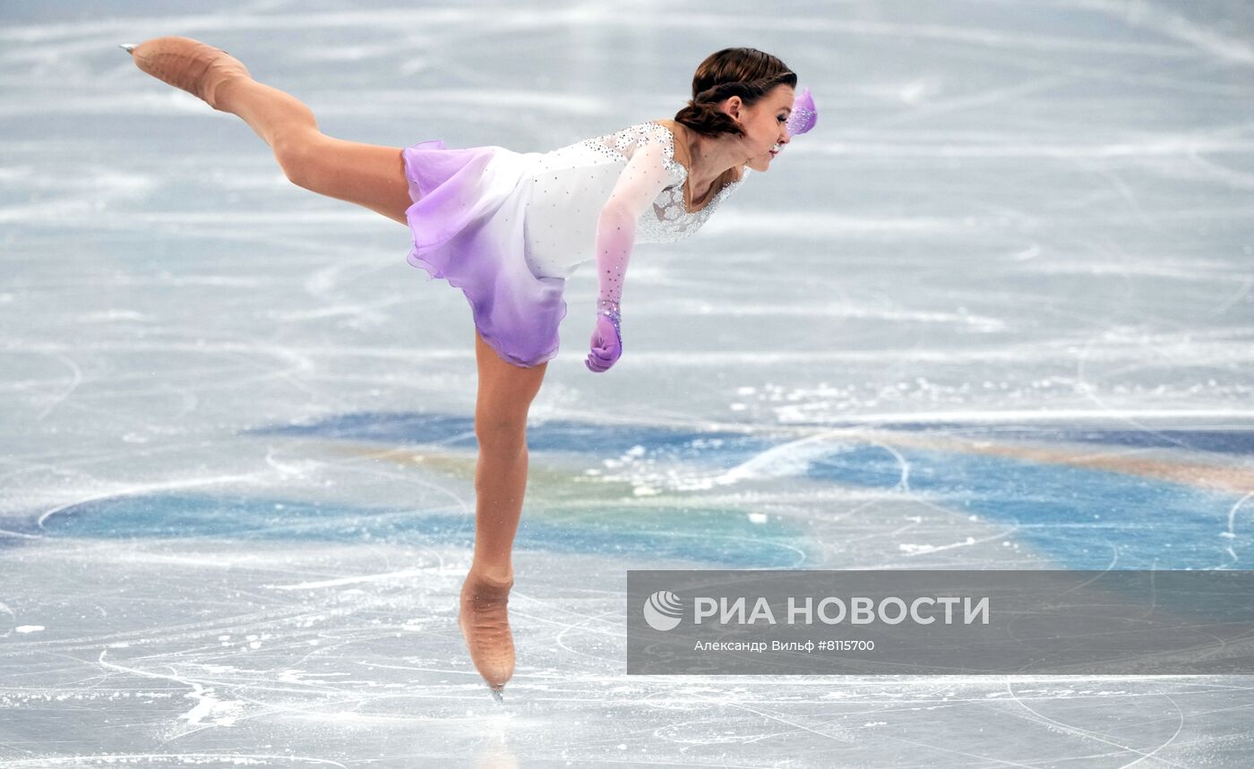 Олимпиада-2022. Фигурное катание. Женщины. Короткая программа