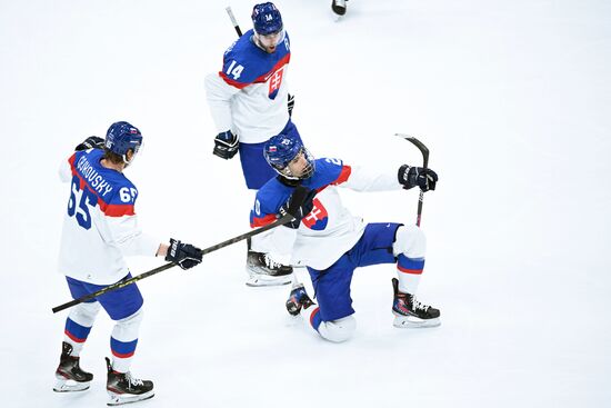 Олимпиада-2022. Хоккей. Мужчины. Матч США - Словакия