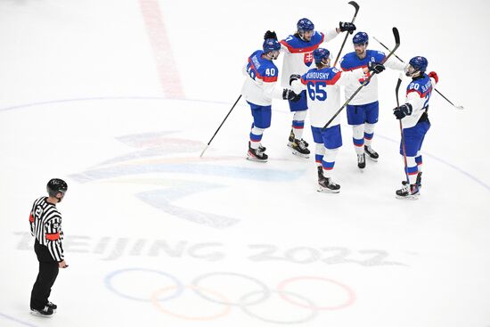 Олимпиада-2022. Хоккей. Мужчины. Матч США - Словакия