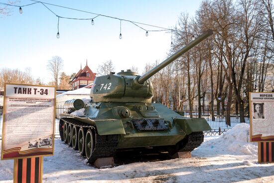 Суд продолжит 21 февраля рассмотрение дела вокруг танка Т-34 в Брянске