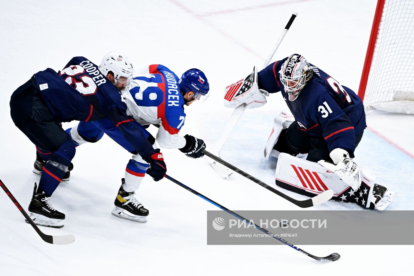 Олимпиада-2022. Хоккей. Мужчины. Матч США - Словакия