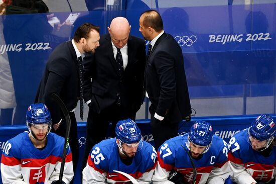 Олимпиада-2022. Хоккей. Мужчины. Матч США - Словакия