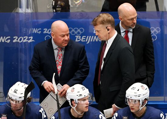 Олимпиада-2022. Хоккей. Мужчины. Матч США - Словакия