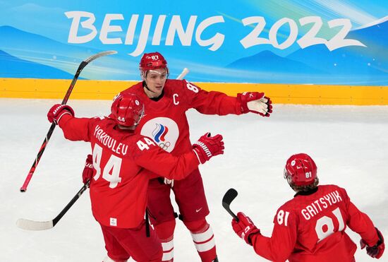 Олимпиада-2022. Хоккей. Мужчины. Матч ОКР - Дания