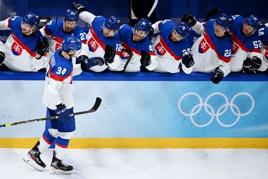 Олимпиада-2022. Хоккей. Мужчины. Матч США - Словакия