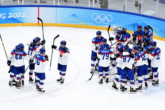 Олимпиада-2022. Хоккей. Мужчины. Матч США - Словакия