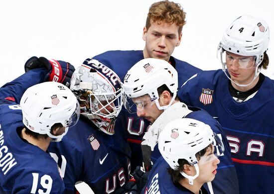 Олимпиада-2022. Хоккей. Мужчины. Матч США - Словакия