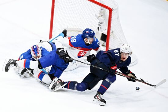 Олимпиада-2022. Хоккей. Мужчины. Матч США - Словакия