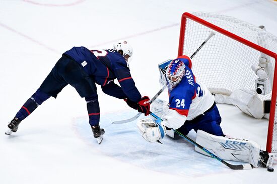 Олимпиада-2022. Хоккей. Мужчины. Матч США - Словакия