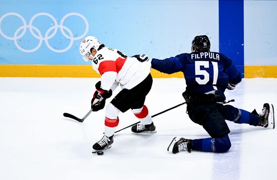 Олимпиада-2022. Хоккей. Мужчины. Матч Финляндия - Швейцария