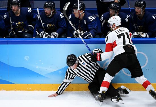 Олимпиада-2022. Хоккей. Мужчины. Матч Финляндия - Швейцария