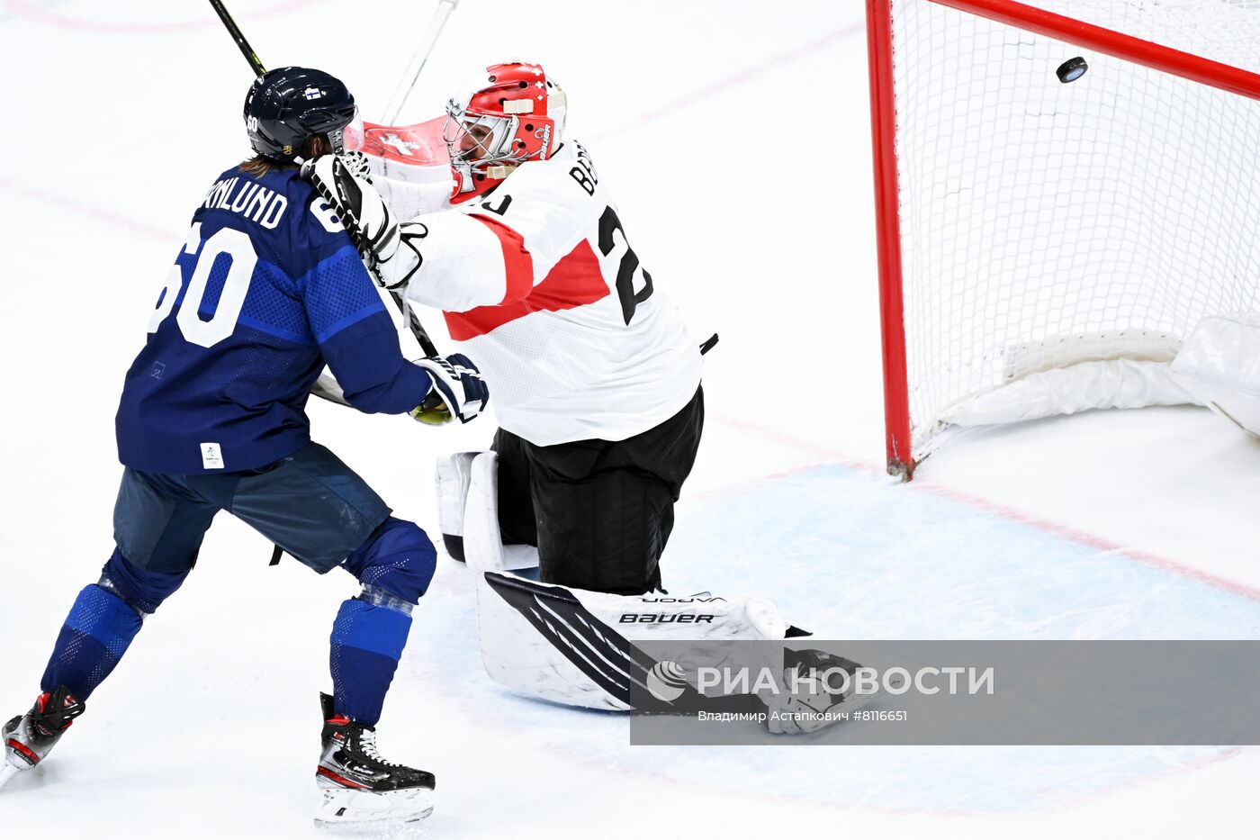 Олимпиада-2022. Хоккей. Мужчины. Матч Финляндия - Швейцария