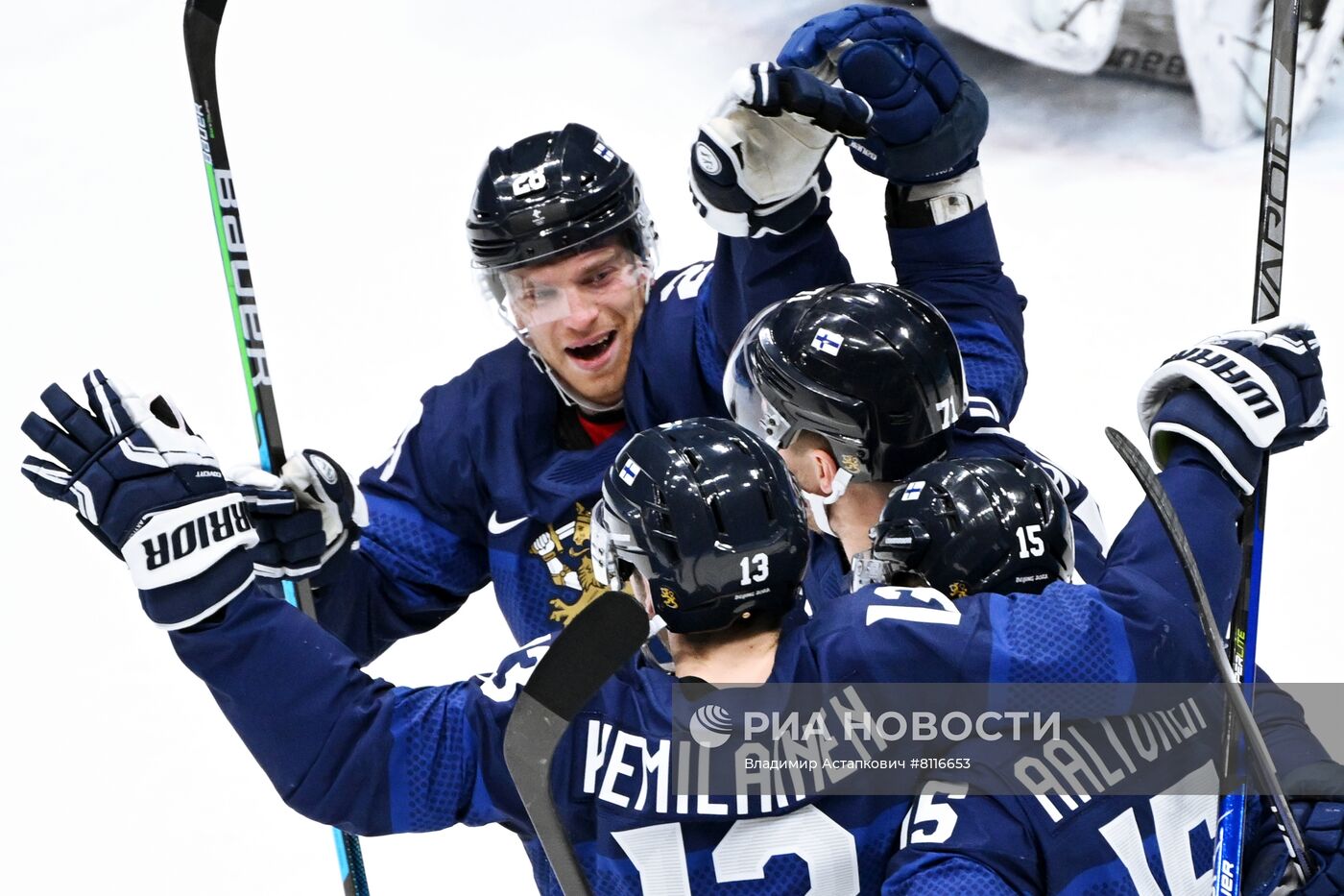 Олимпиада-2022. Хоккей. Мужчины. Матч Финляндия - Швейцария