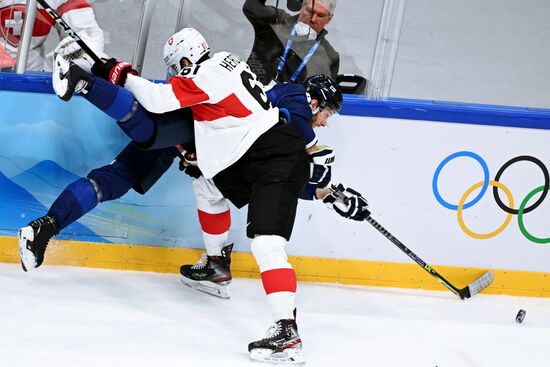 Олимпиада-2022. Хоккей. Мужчины. Матч Финляндия - Швейцария