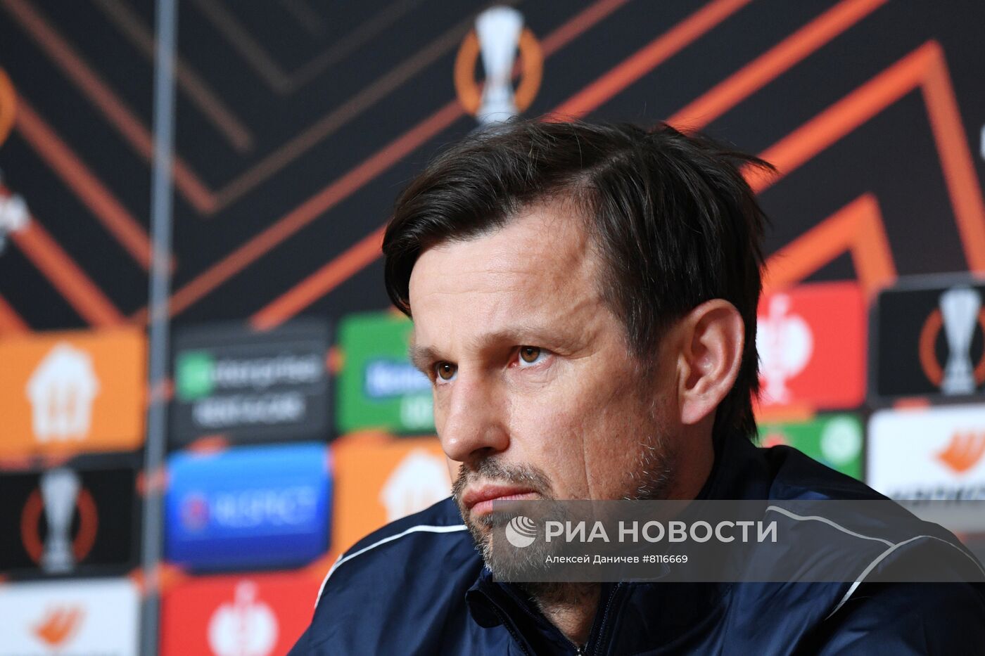 Футбол. Лига Европы. Тренировка ФК "Зенит"