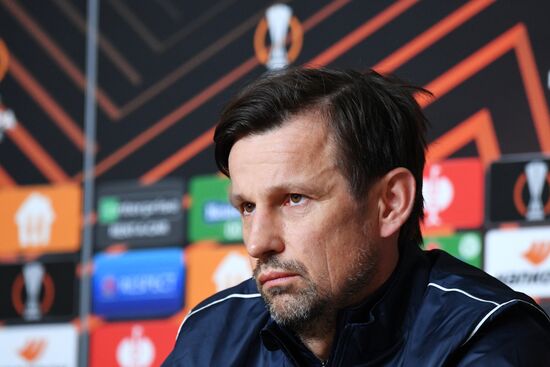 Футбол. Лига Европы. Тренировка ФК "Зенит"